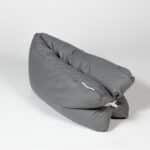Graviditets- og ammepude fra B'Comphy (130 cm) grå